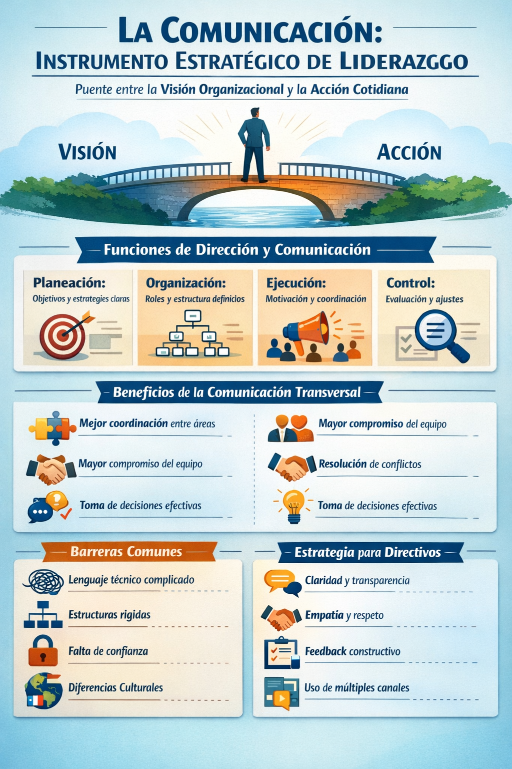 Infografía Comunicación Dirección
